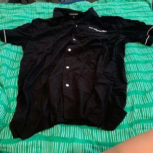 playboy club bowling button up shirt